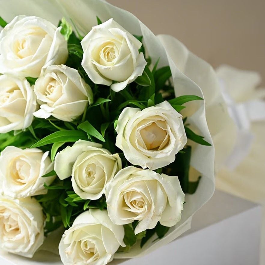 Tüplü Kordes Rosen White Masquerade Yediveren Gül Fidanı