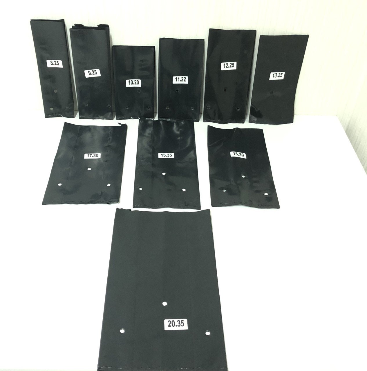 Çok Yıllık Körüklü UV 15x30 Fidan-Fide Üretim Poşeti 20 Adet